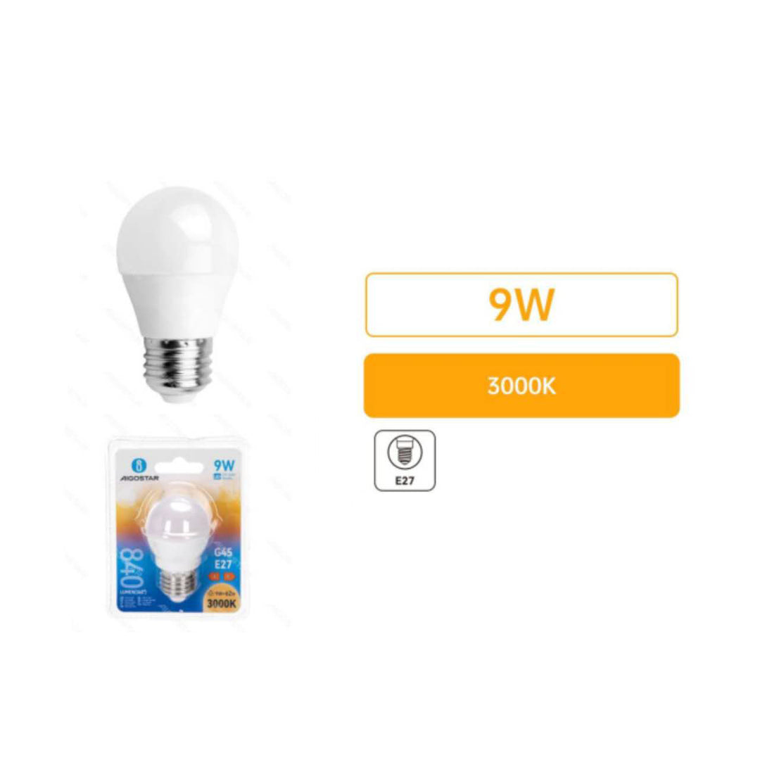 Bombillas LED 9w 3000k