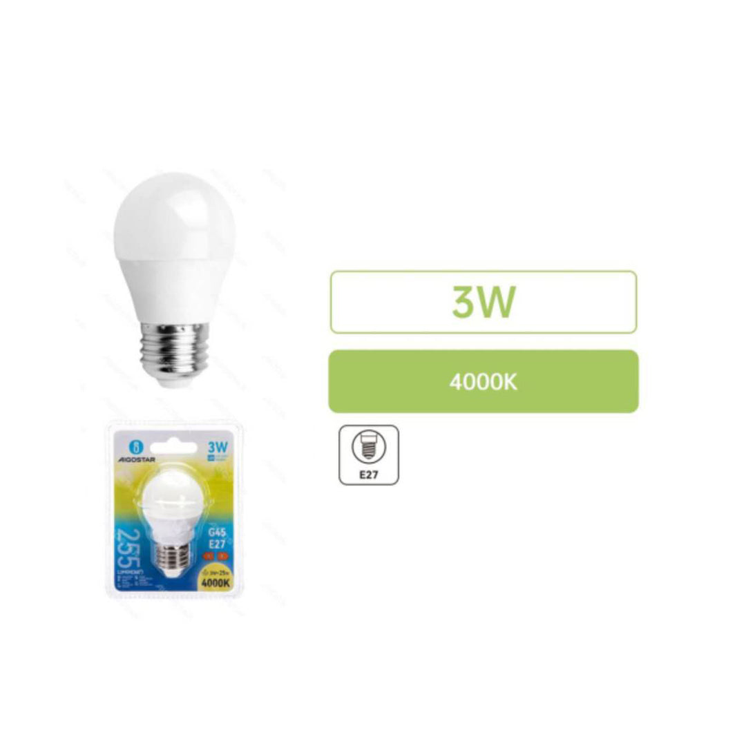 Bombillas LED 3w 4000k