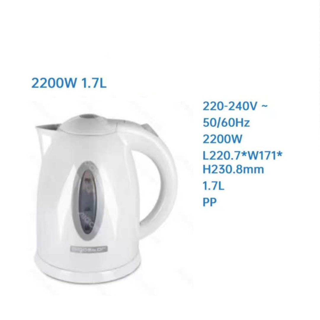 Hervidor eléctrico 1.7 L 2200W