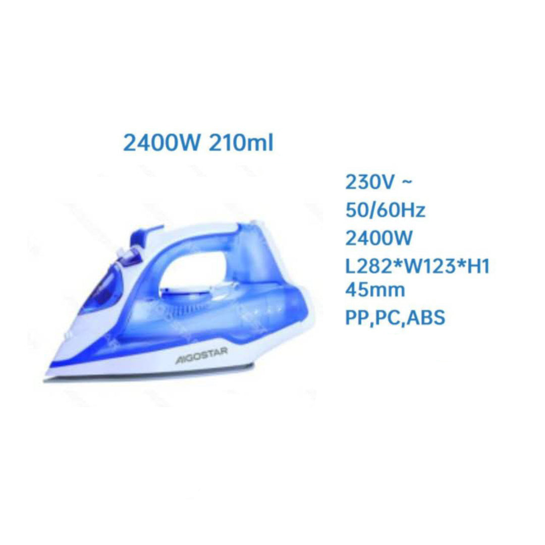 Plancha eléctrica 2400w 210ml