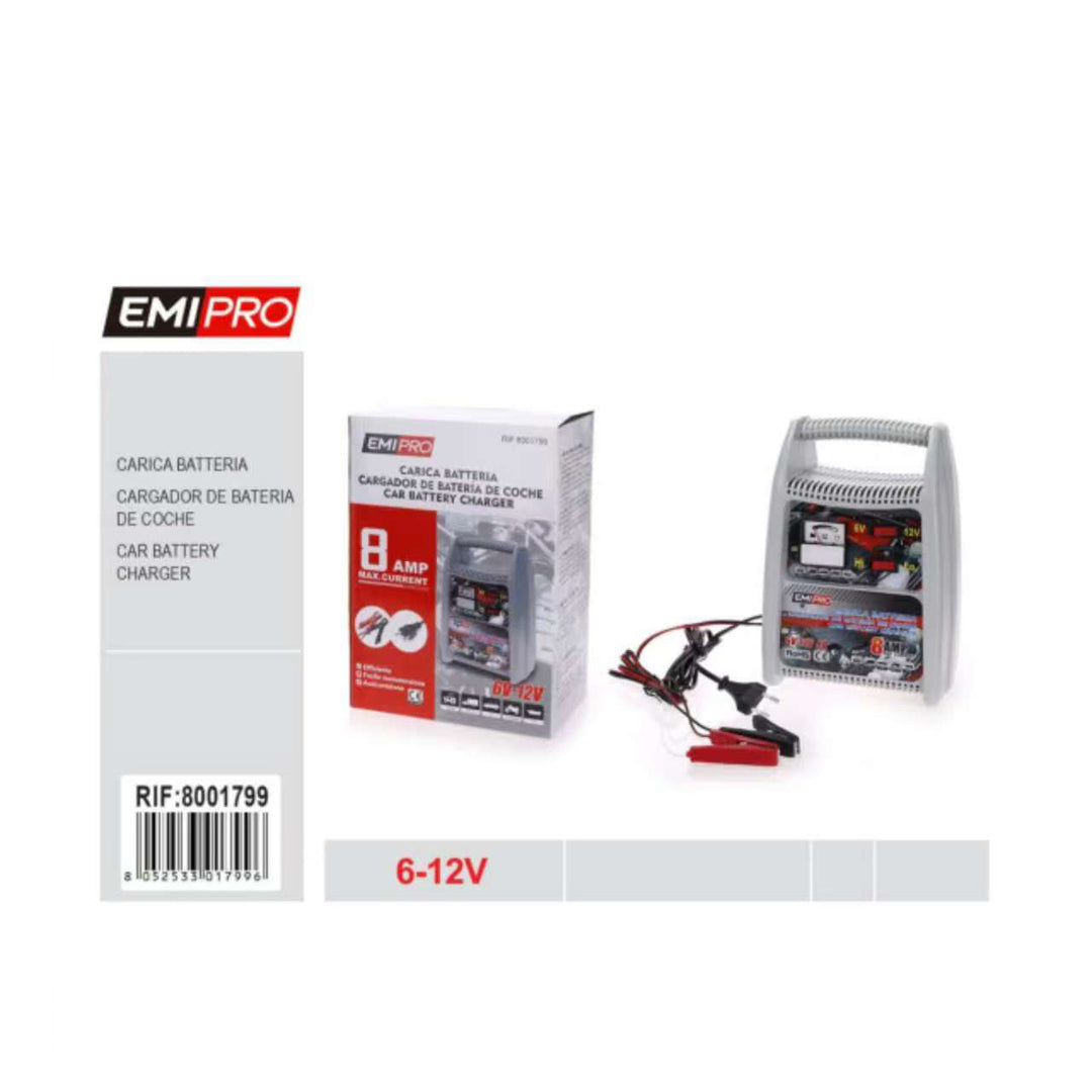 Cargador de bateria de coche 6- 12 v