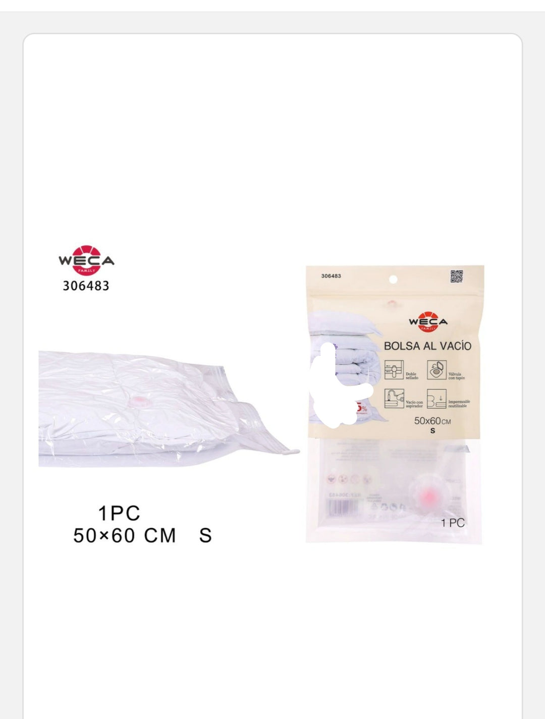 Bolsa al vacío 50x60cm  s