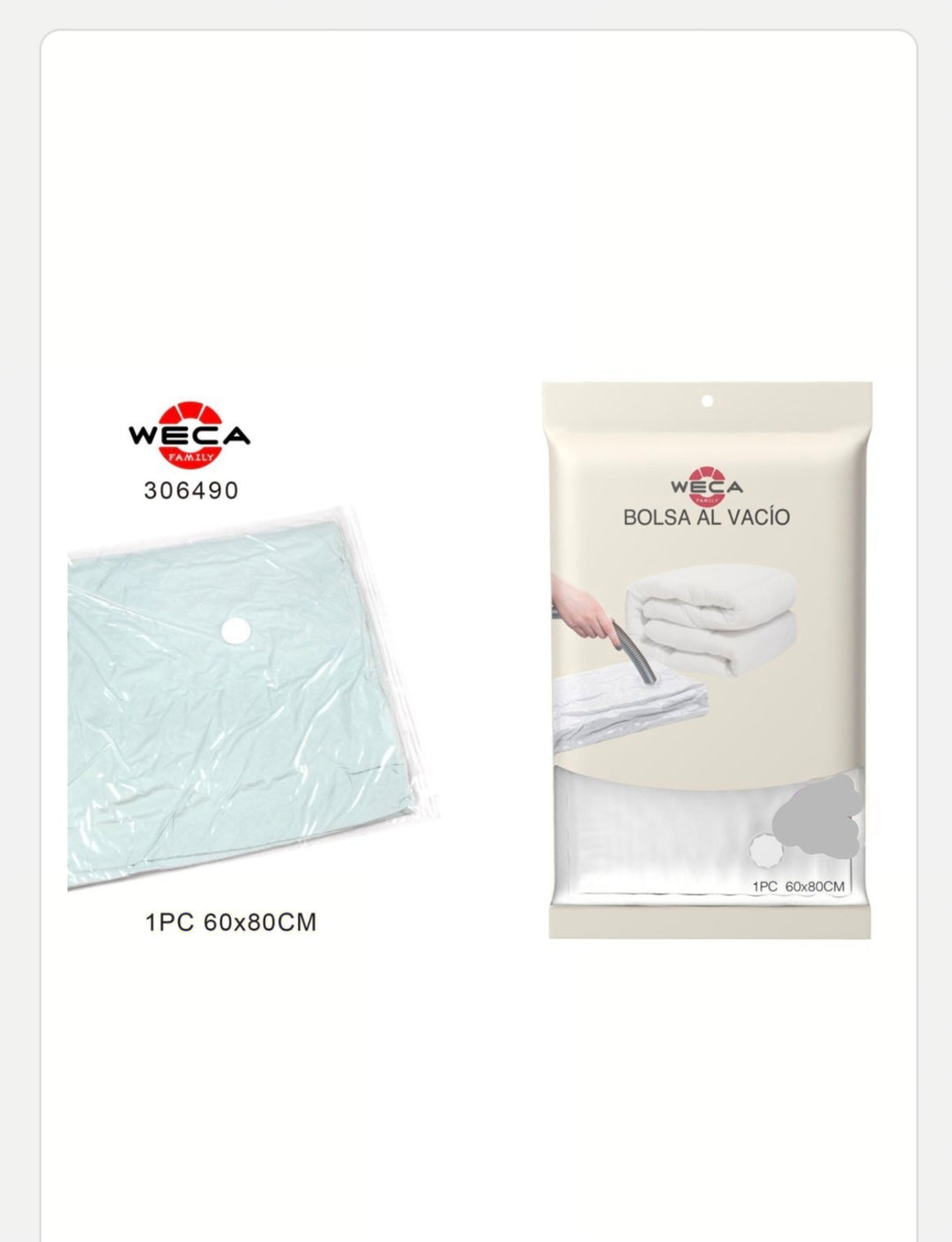 Bolsa al vacío 60x80cm m