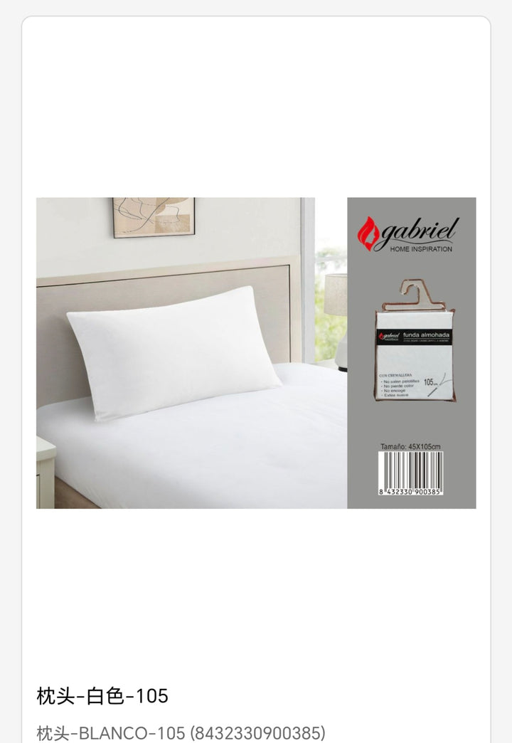 Funda almohada 105cm