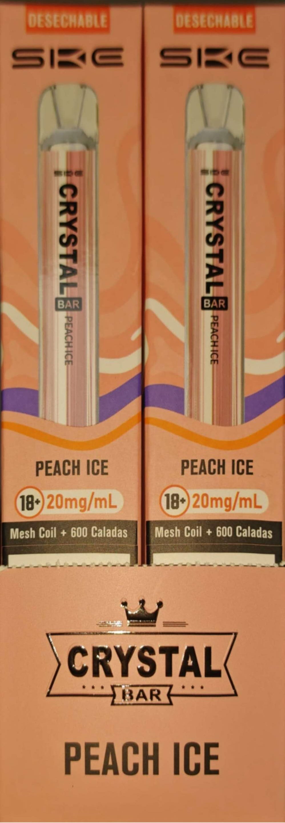 Cristal peach ice BM600 caladas