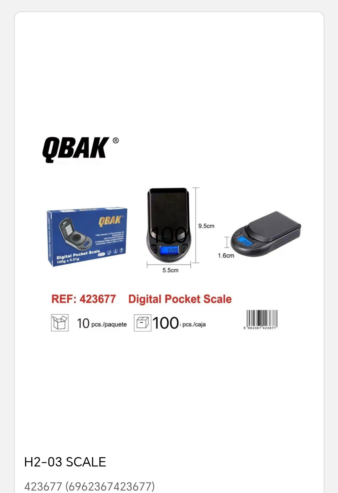 Digital scale 423677