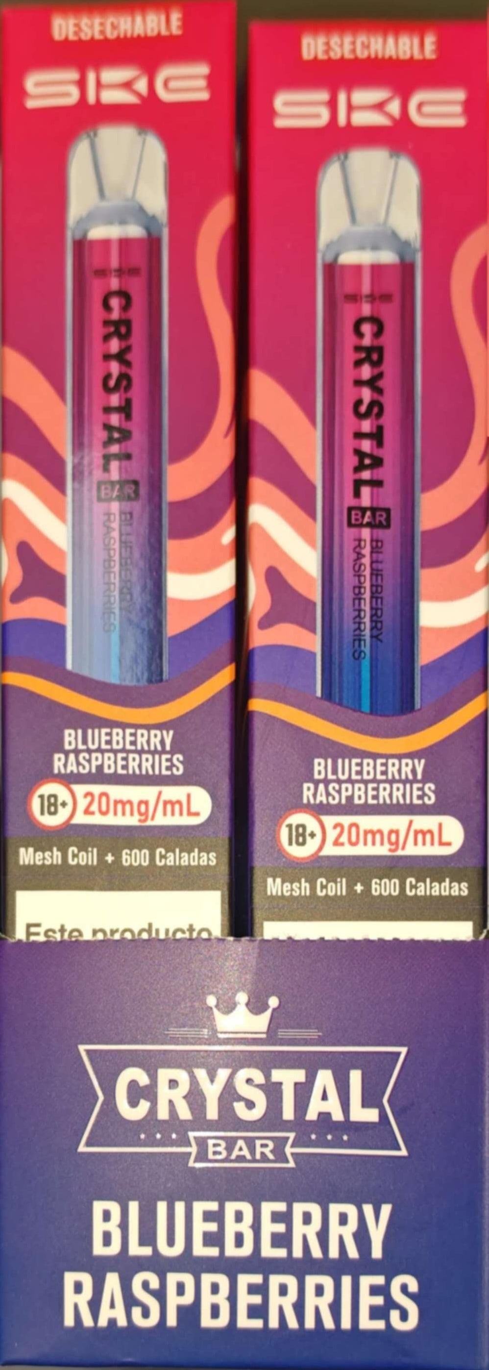 Cristal bluerry raspberry BM600 caladas