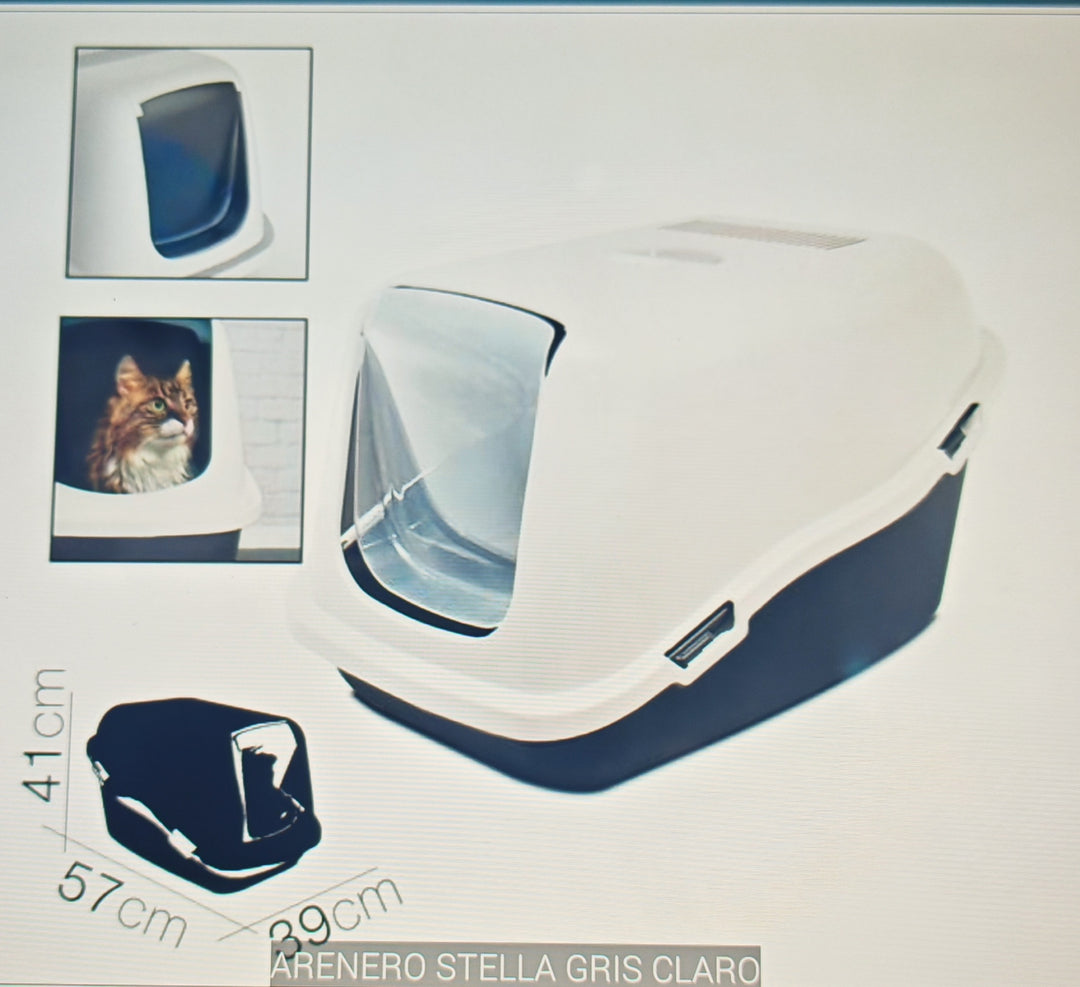 Arenero Stella gris claro