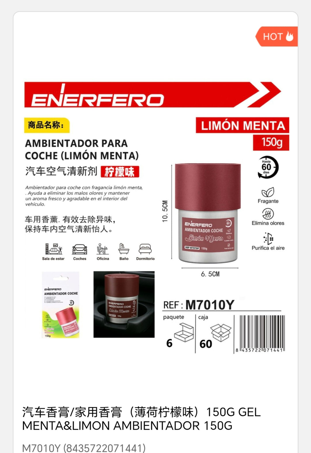 Ambientador para coche