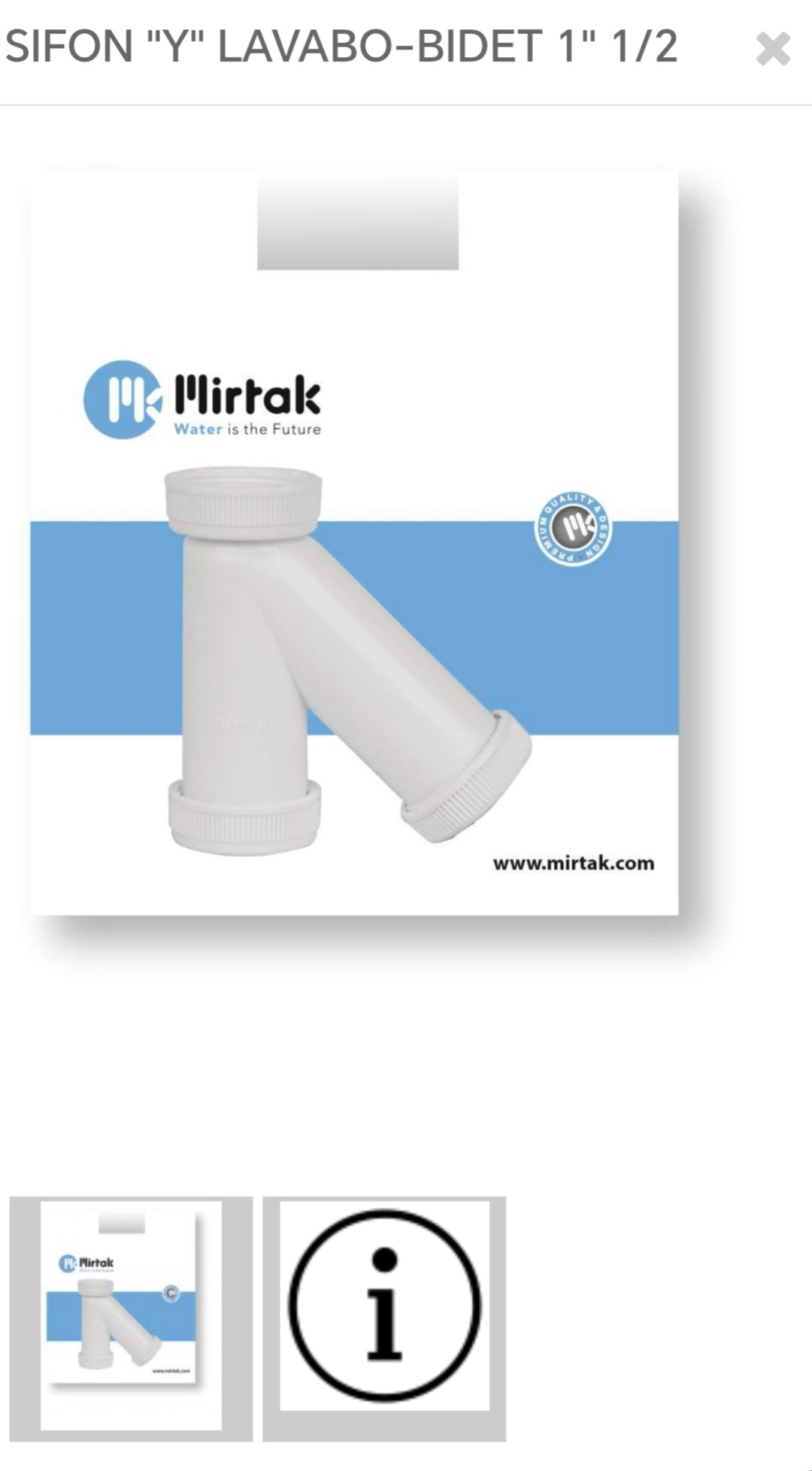 sifón y lavabo_Bodet 1*1/2