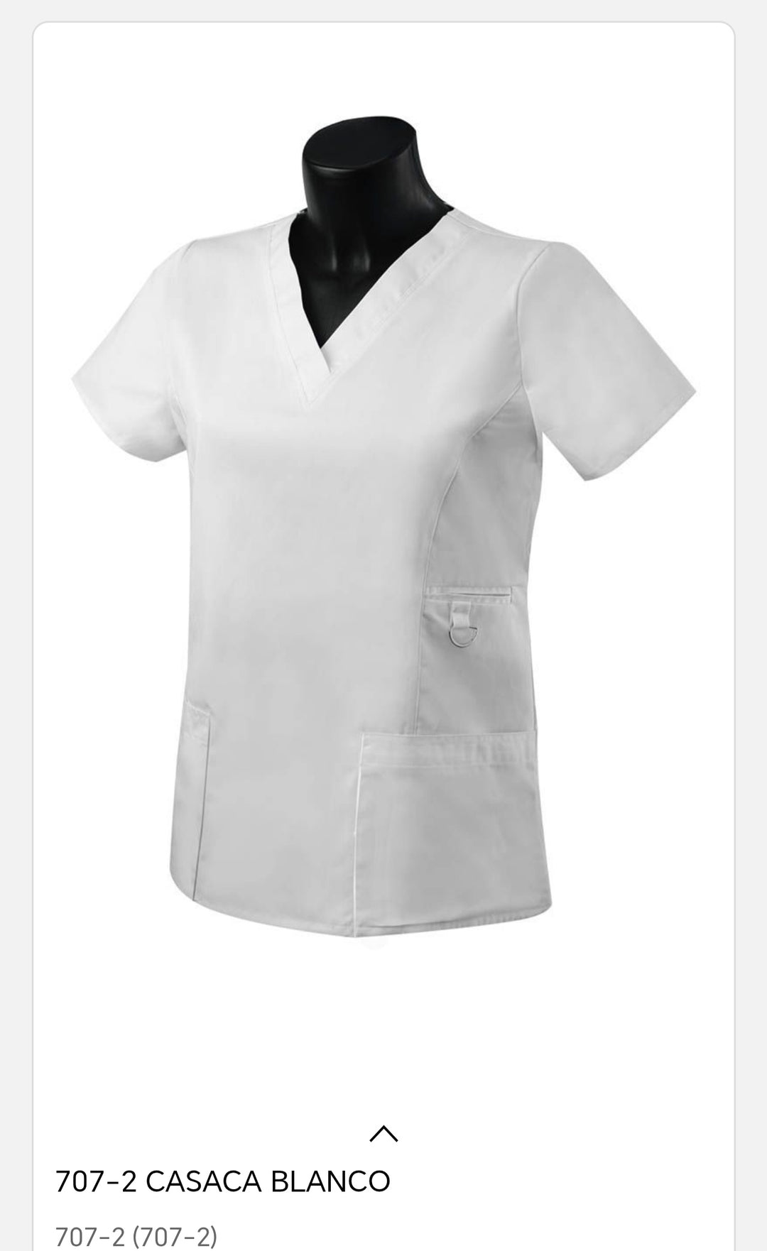 casaca blanco