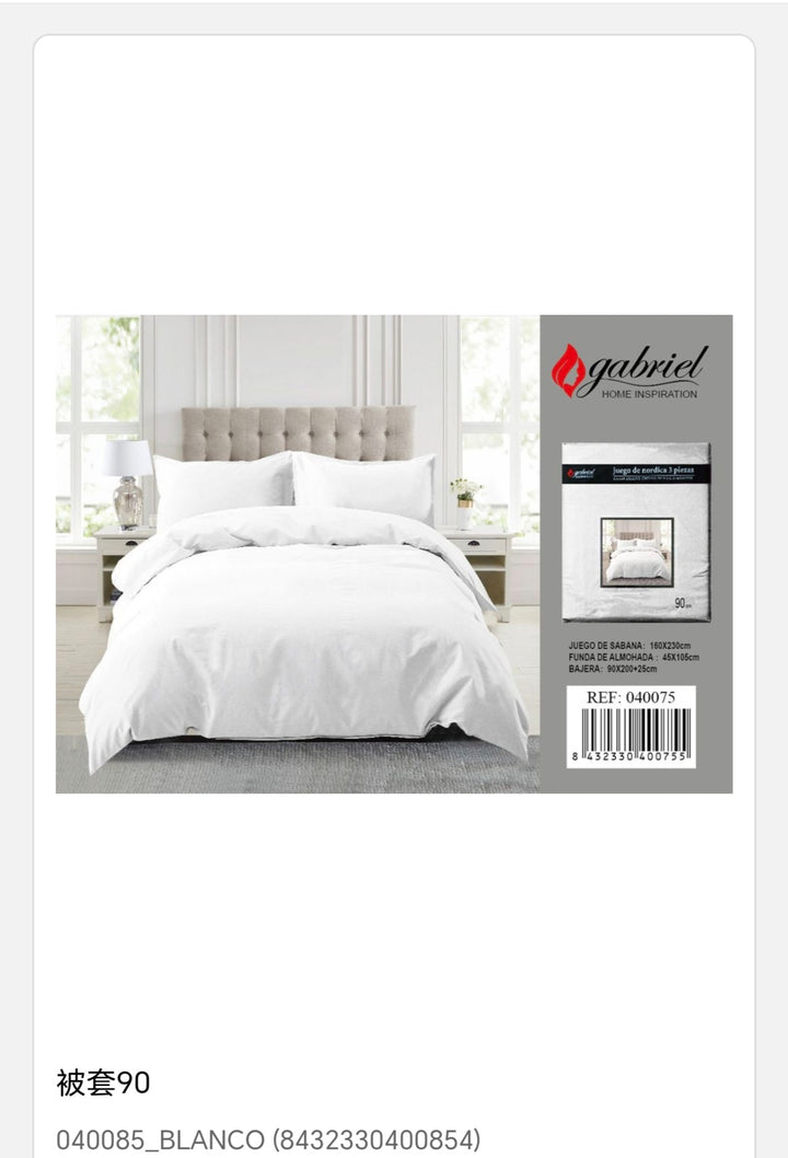 juego de sábanas nortico 90cm