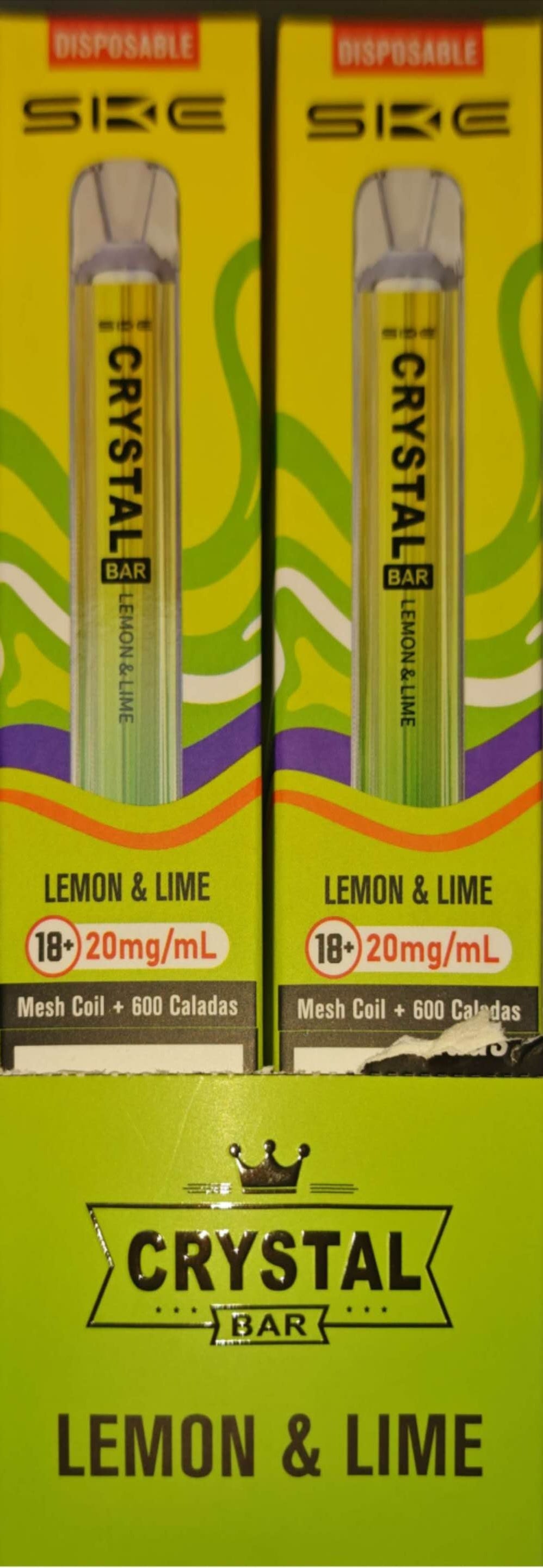 Cristal Lemon Lime BM600 caladas